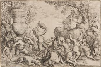 Group of 6 Italian 16th and 17th century engravings and etchings.